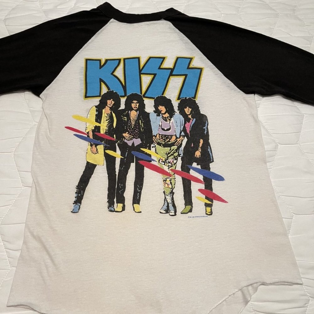 KISS Asylum World Tour 85-86 Vintage T-Shirt